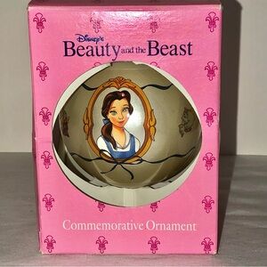 Schmid Disney Beauty and the Beast Ornament, New Old Stock, New in Pkg, NOS